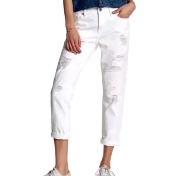 LUCKY BRAND SIENNA DESTROYED JEANS new with tags - Picture 1 of 7